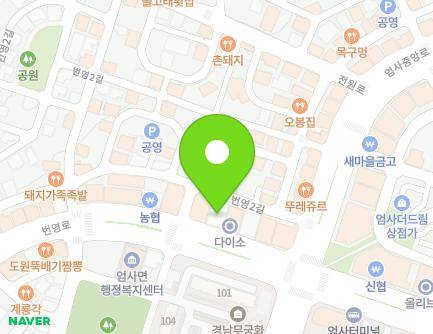 충청남도 계룡시 엄사면 번영로 42 지도