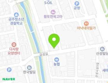 충청남도 공주시 금성길 20 (금성동) 지도