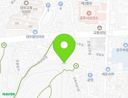 충청남도 공주시 포교당길 17 (반죽동) 지도