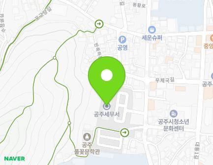 충청남도 공주시 봉황로 87 (반죽동) 지도