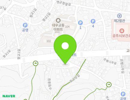 충청남도 공주시 수청골길 4 (반죽동) 지도