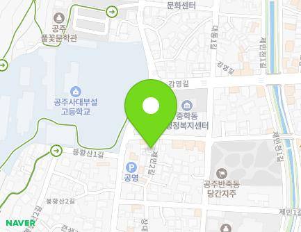 충청남도 공주시 제민2길 7 (반죽동) 지도