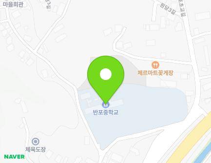 충청남도 공주시 반포면 원당1길 28 (반포중학교) 지도