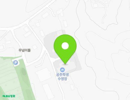 충청남도 공주시 동현길 17 (송선동, 공주학생수영장) 지도