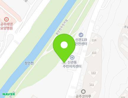 충청남도 공주시 의당로 23 (신관동, 공주시장애인종합복지관) 지도