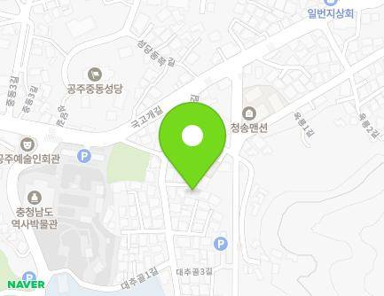 충청남도 공주시 대추골2길 24-5 (옥룡동) 지도