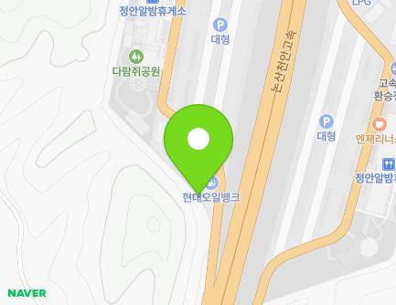 충청남도 공주시 정안면 논산천안고속도로 57-2 (충전소) 지도