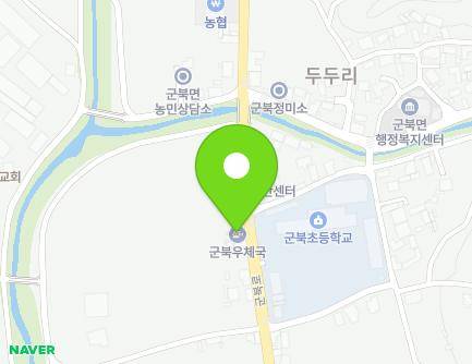 충청남도 금산군 군북면 군북로 717 (금산군북우체국) 지도