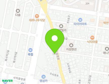 충청남도 금산군 금산읍 오리정로 75 지도