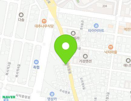 충청남도 금산군 금산읍 오리정로 75-1 지도