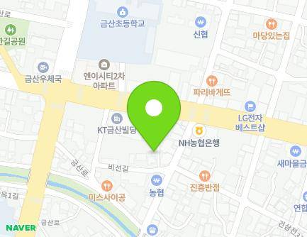 충청남도 금산군 금산읍 인삼로 78-8 지도