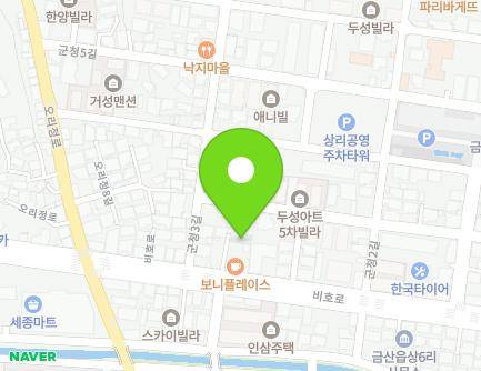 충청남도 금산군 금산읍 비호로 25-4 지도