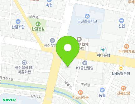 충청남도 금산군 금산읍 금산로 1446 (진악지구대) 지도