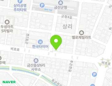 충청남도 금산군 금산읍 비호로 47 지도