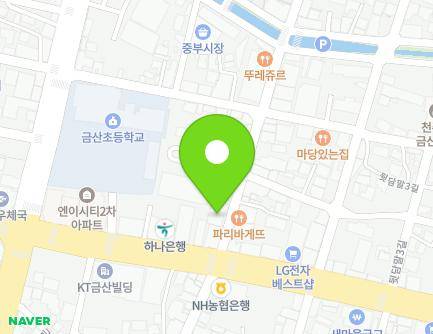 충청남도 금산군 금산읍 비범로 5 (연세소아과) 지도