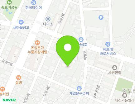 충청남도 금산군 금산읍 비범3길 24 (아름아파트) 지도