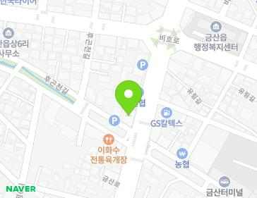 충청남도 금산군 금산읍 금산로 1483 (신명빌딩) 지도
