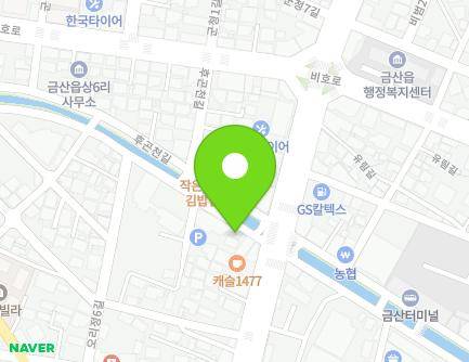 충청남도 금산군 금산읍 후곤천길 60-1 (남산한의원) 지도