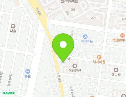 충청남도 금산군 금산읍 군청5길 4 (꾸러기어린이집) 지도