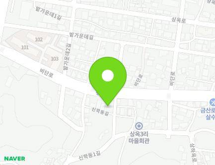 충청남도 금산군 금산읍 신학동길 3-5 지도