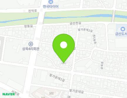 충청남도 금산군 금산읍 상옥로 11-1 지도