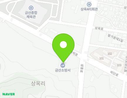 충청남도 금산군 금산읍 삼풍로 2 (금산소방서) 지도