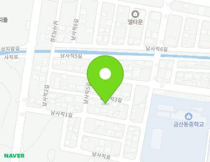 충청남도 금산군 금산읍 남사직3길 12 (sk금산전송국) 지도