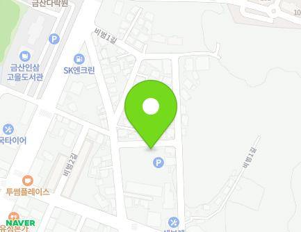 충청남도 금산군 금산읍 비범로 86-6 지도