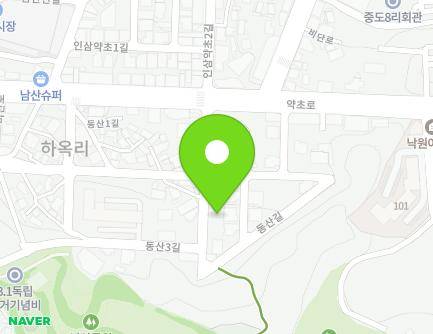 충청남도 금산군 금산읍 동산길 11-1 지도