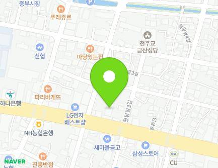 충청남도 금산군 금산읍 뒷담말3길 1 (예원유치원) 지도