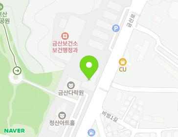충청남도 금산군 금산읍 금산로 1559 (다락원) 지도