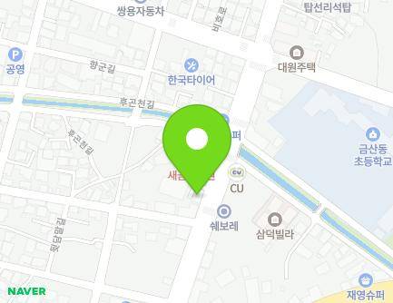 충청남도 금산군 금산읍 비단로 181 (금산약국) 지도