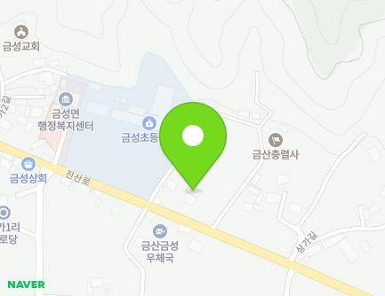 충청남도 금산군 금성면 진산로 360 (화로본가) 지도