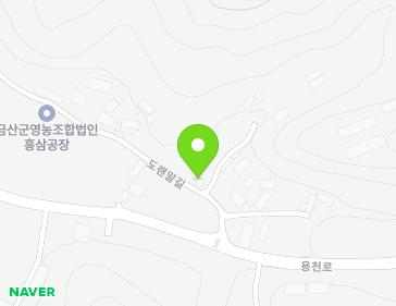 충청남도 금산군 복수면 도랜말길 45 지도
