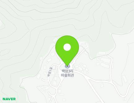 충청남도 금산군 복수면 백암1길 5 (백암3리마을회관) 지도