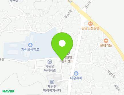 충청남도 금산군 제원면 제원1길 31 (현대홍삼원) 지도