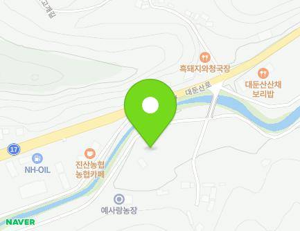 충청남도 금산군 진산면 대둔산로 626-34 지도