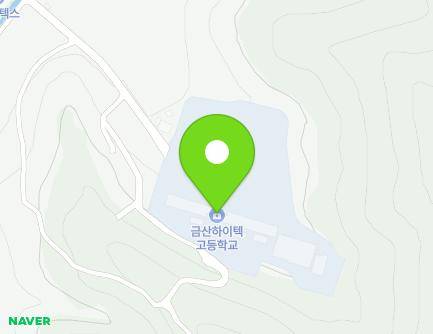 충청남도 금산군 진산면 대둔산로 412 (금산하이텍고등학교) 지도