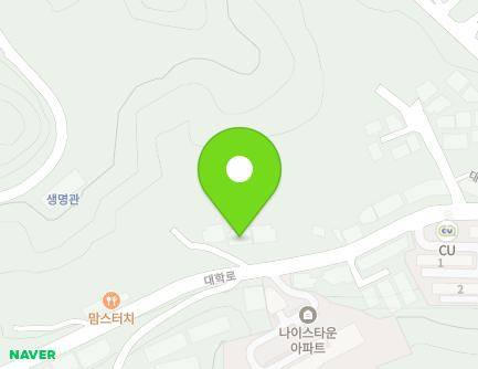 충청남도 금산군 추부면 대학로 176 (글로리오피스텔) 지도