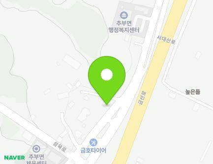 충청남도 금산군 추부면 서대산로 77-5 (ollehKT추부분기국사) 지도