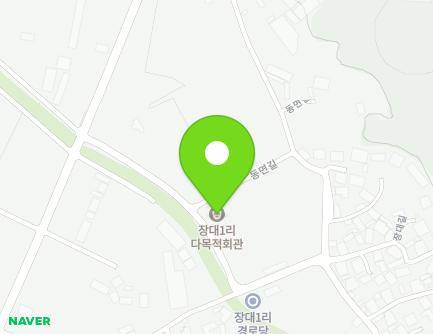 충청남도 금산군 추부면 장대길 17 (장대1리다목적마을회관) 지도