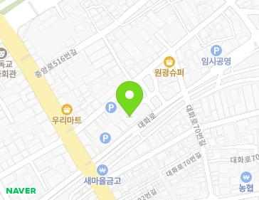 충청남도 논산시 대화로 61 (대교동, 대교상가) 지도