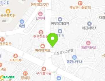 충청남도 논산시 연무읍 안심로 112 지도