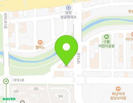 충청남도 당진시 대덕1로 117-16 (대덕동, 풍성빌) 지도