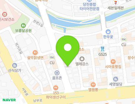 충청남도 당진시 시장중앙길 20 (대덕동, 한마음길) 지도