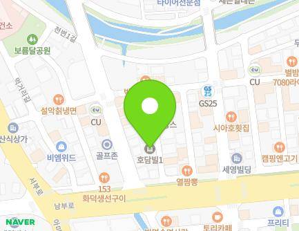 충청남도 당진시 먹거리길 42-16 (대덕동, 호담빌1) 지도