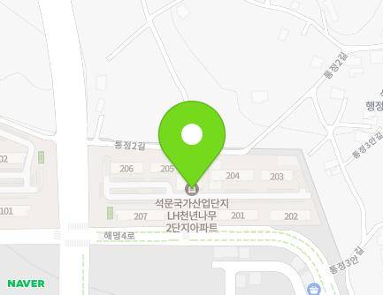 충청남도 당진시 석문면 해명1로 200 (LH천년나무2단지아파트) 지도