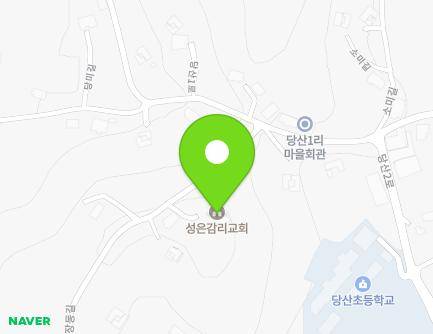 충청남도 당진시 송산면 장동길 9 (당산교회) 지도