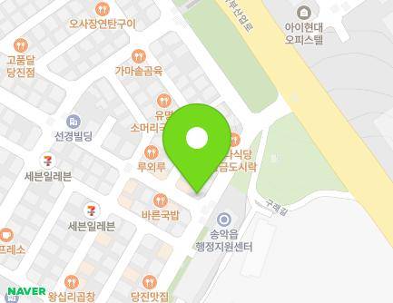 충청남도 당진시 송악읍 신복운로2길 33 (부곡빌라) 지도