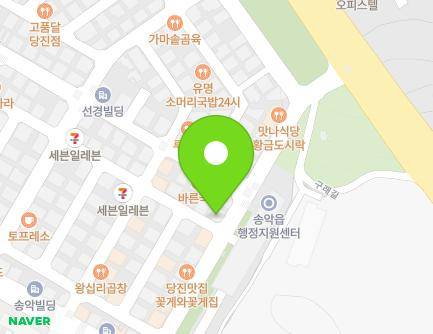 충청남도 당진시 송악읍 신복운로7길 16-9 (양문교회) 지도